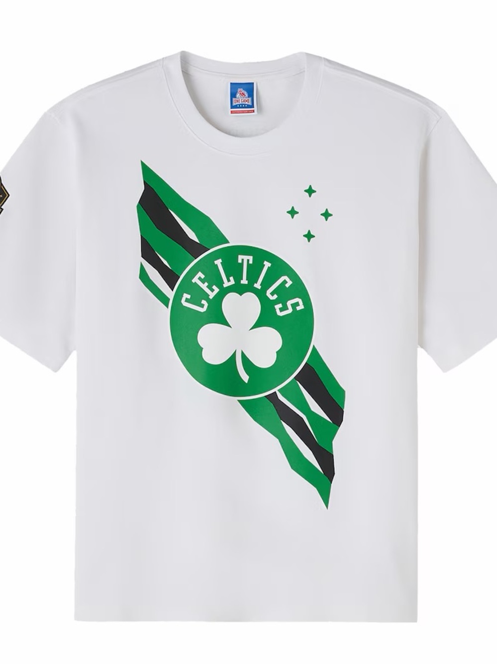 Men's OVO x NBA White Boston Celtics Heavyweight T-Shirt